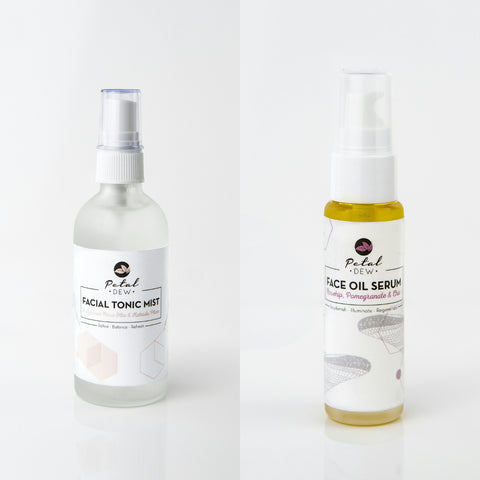 'The Delightful Duo'  ( Face Oil Serum + Facial Tonic Mist )